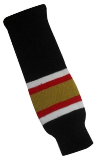 DoGree Hockey Ottawa Senators Knit Hockey Socks, 32-Inch, Black/White/Red