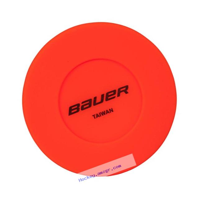 Bauer Floor Orange Carded Hockey Puck