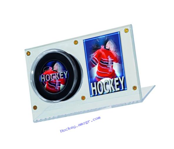 NHL Acrylic Puck and Card Holder
