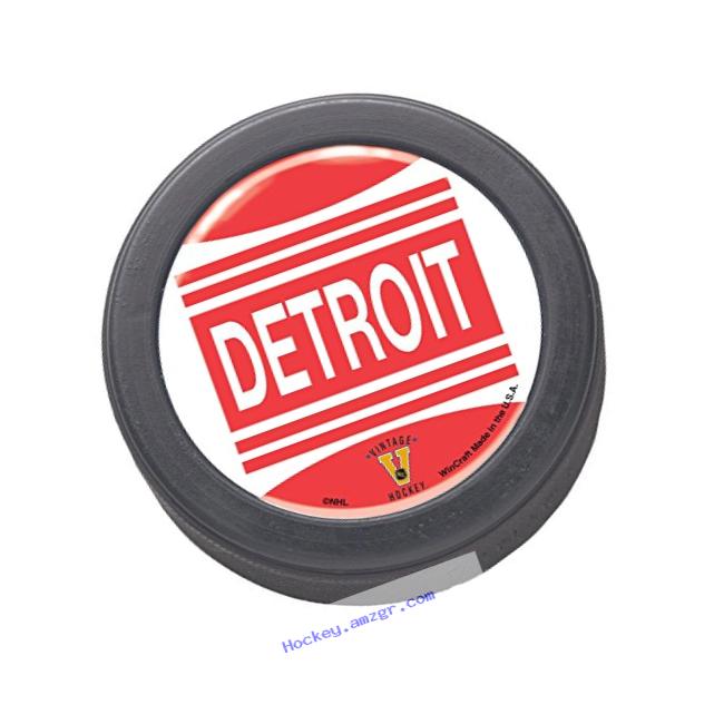 NHL Detroit Red Wings 76501091 Bulk Domed Hockey Puck