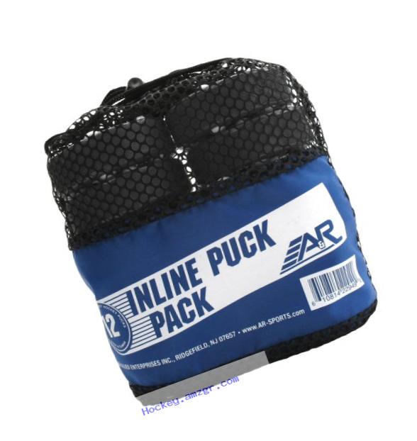 A&R Sports Inline Street Hockey Puck (Pack of 12)