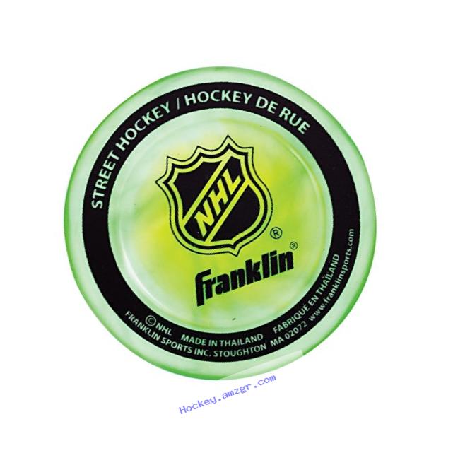 Franklin Sports NHL Street Hockey Extreme Color Puck