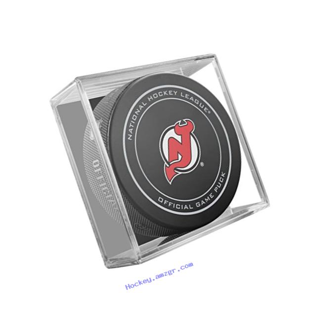 NHL New Jersey Devils Official Game Puck