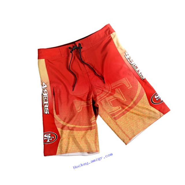 San Francisco 49ers Gradient Board Short Double Extra Large 38